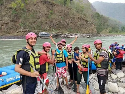 Group River Rafting Tours